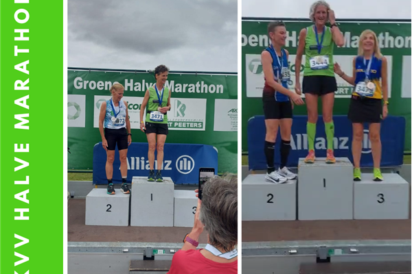 Masters Els en Veerle schitteren op KVV halve marathon